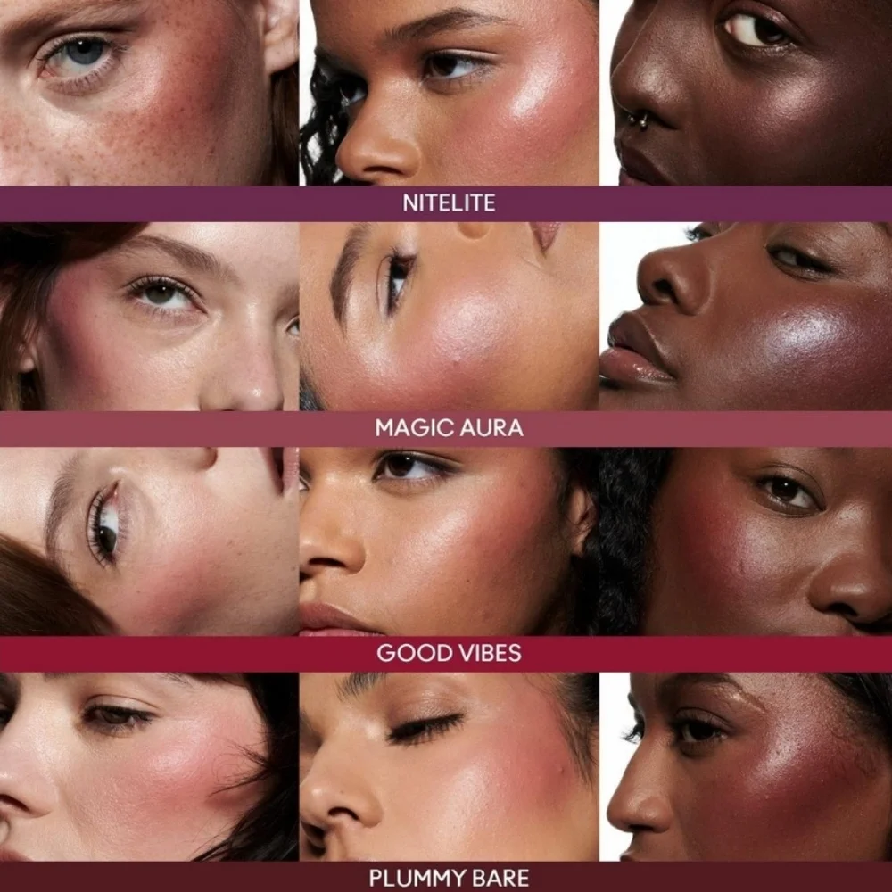 Mac Strobe Liquid Blush Plummy Bare Cherry Wine Brand New In Box Full Size